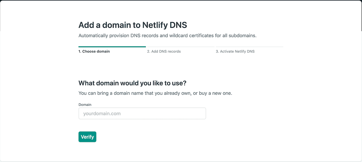 Netlify Verify