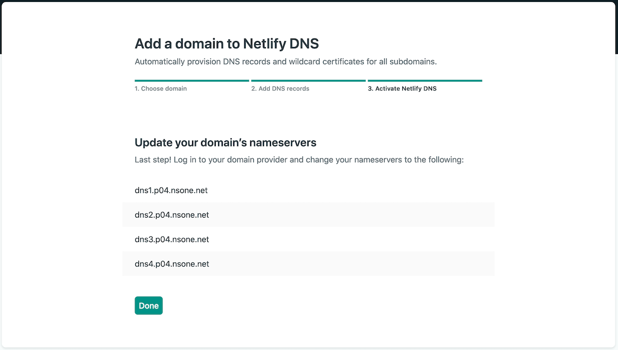 Netlify Nameservers